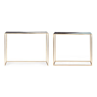 Consolle Metallo Nero Moderno da Interno - KALEB