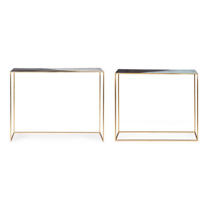 Consolle Metallo Nero Moderno da Interno - KALEB