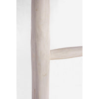 Scala Decorativa in Teak Bianco Rustica da Interno - KAI