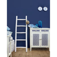 Scala Decorativa in Teak Bianco Rustica da Interno - KAI