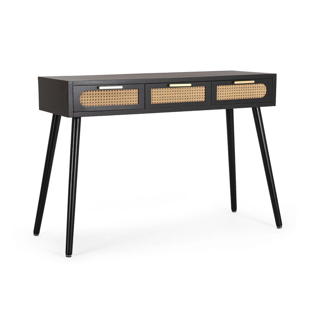 Consolle Legno Nero Industriale da Interno - JOSIE