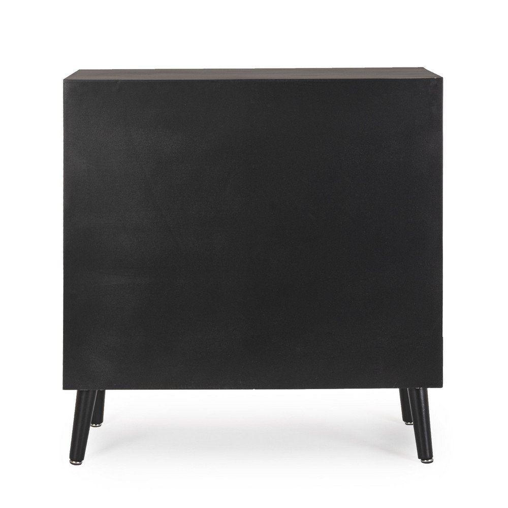 Credenza Legno Nero Boho da Interno - JOSIE