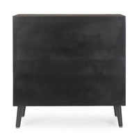 Credenza Legno Nero Boho da Interno - JOSIE