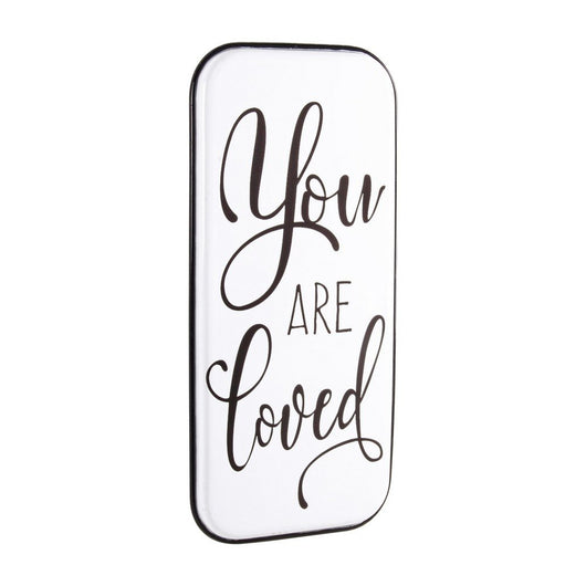 Set 2 Placche Metallo Bianco Moderne da Parete 38x82 - JI-MIN