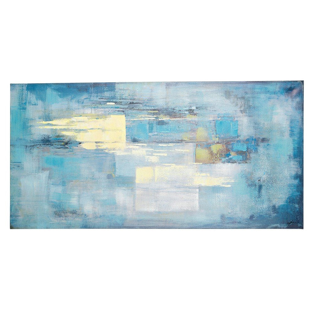 Dipinto su Tela Multicolore Moderno da Parete 140x70 - JAVIER