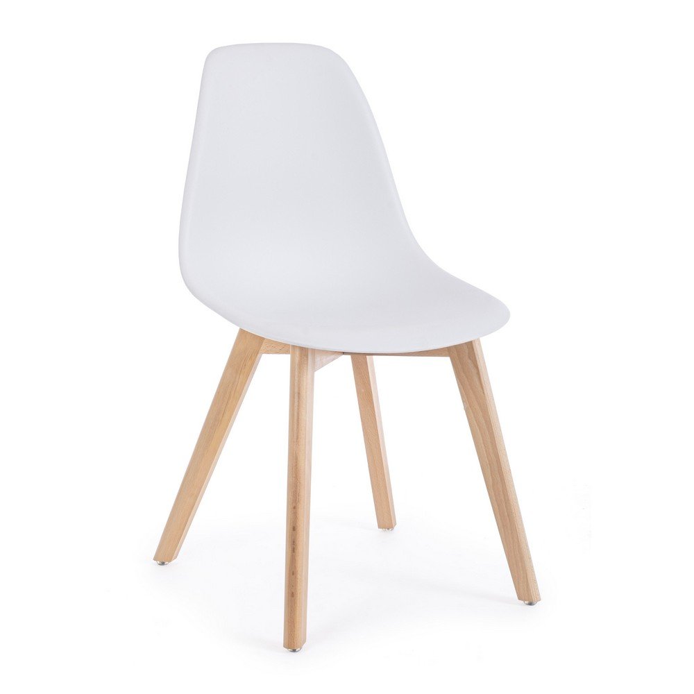 Poltrona Sospesa con corda intrecciata - JASMINE Colore: Bianco