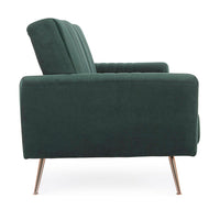 Divano Letto Velluto Verde Moderno da Interno - JACK