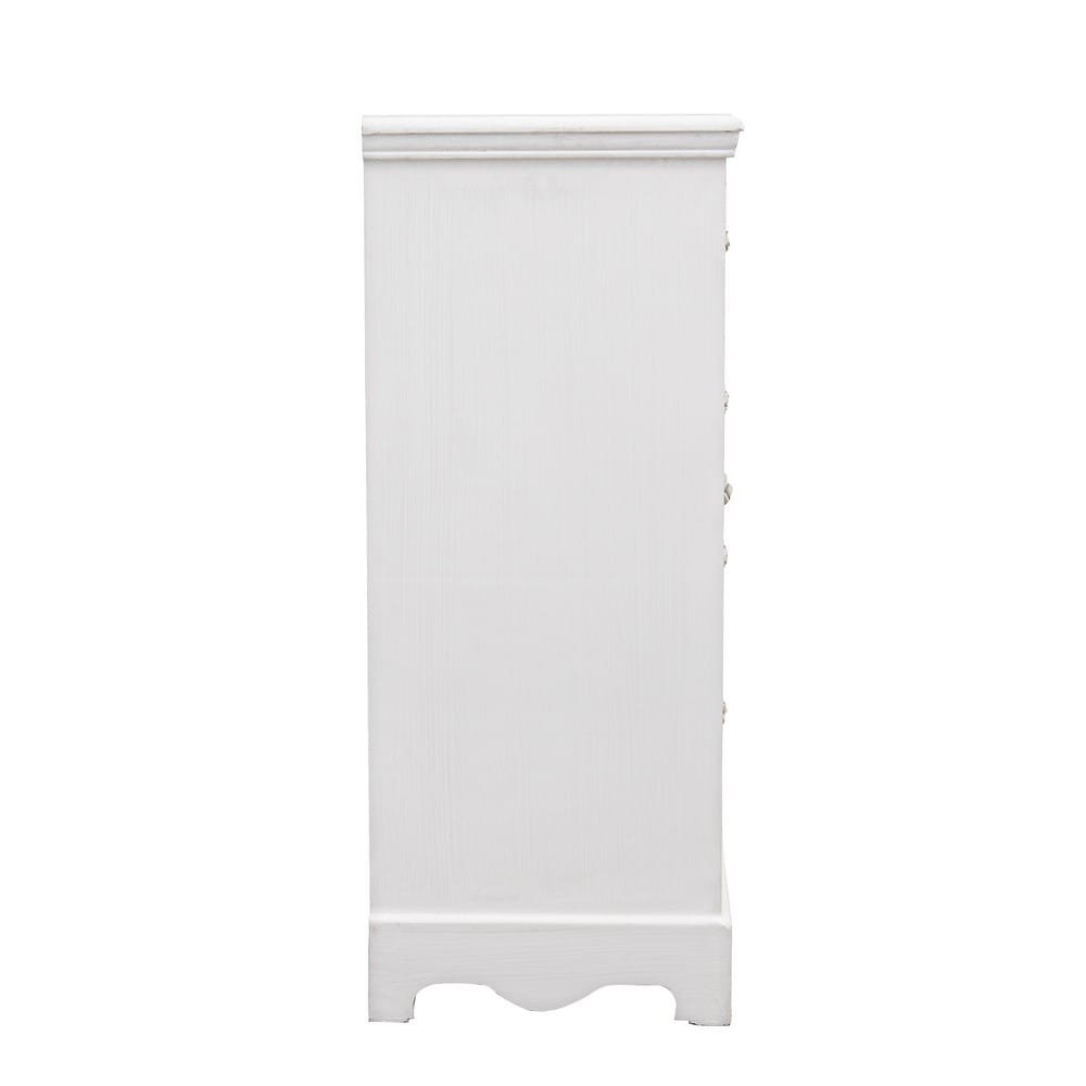 Credenza MDF Impiallacciato Bianca Rustica da Interno - IVORY
