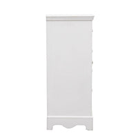 Credenza MDF Impiallacciato Bianca Rustica da Interno - IVORY