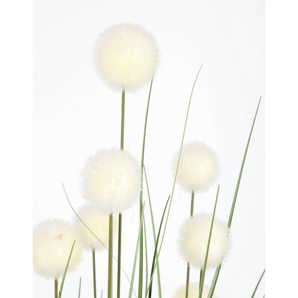 Set 6 Piante Eriophorum Plastica Verde da Interno H110 cm - IMPERIALE