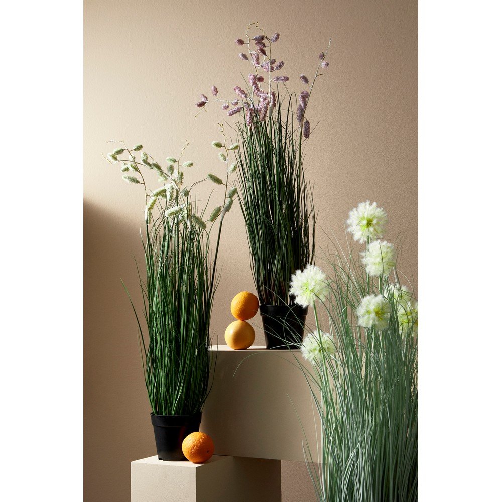 Set 4 Piante Grevillea in Plastica Verde da Interno H100 cm - IMPERIALE