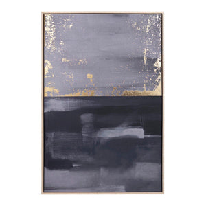 Quadro su Tela Multicolore Moderno da Parete 62x92 cm - IGOR