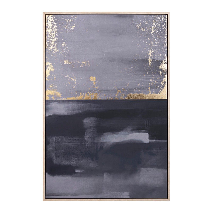 Quadro su Tela Multicolore Moderno da Parete 62x92 cm - IGOR