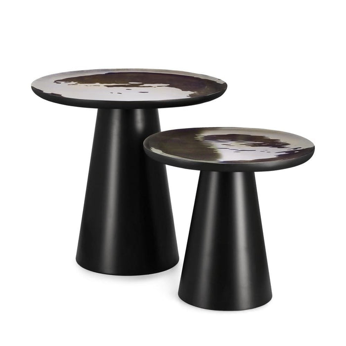 Tavolini Legno Nero Moderni da Interno - HYBRID