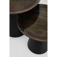 Tavolini Legno Nero Moderni da Interno - HYBRID