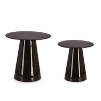 Tavolino Acciaio Nero Moderno da Interno - HYBRID