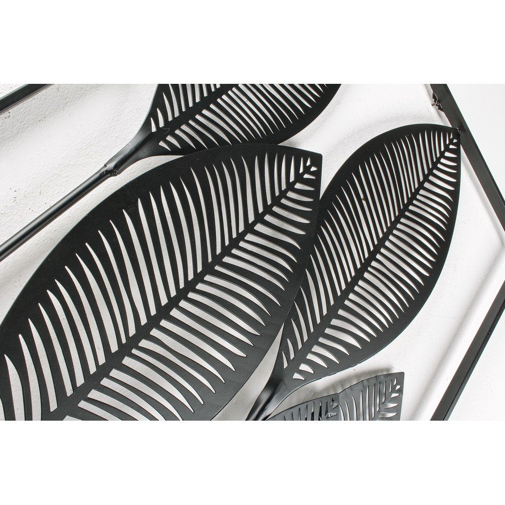 Decorazione da Parete Acciaio Nero Moderna da Interno - HERNANDEZ