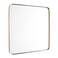 Specchio Acciaio Trasparente Moderno da Parete 60x60 - HERNANDEZ