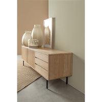 Vaso in Vetro Beige Moderno H37 cm - HASSAN