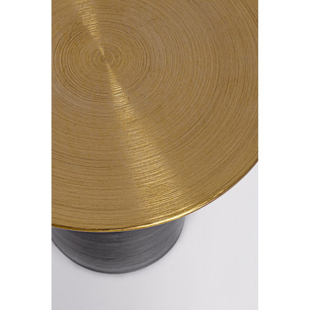 Tavolino Acciaio Nero Industriale da Interni 45 cm - HARMONY