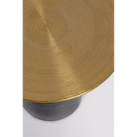 Tavolino Acciaio Nero Industriale da Interni 45 cm - HARMONY