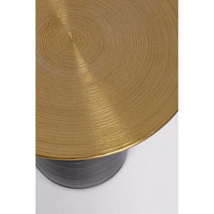 Tavolino Acciaio Nero Industriale da Interni 45 cm - HARMONY