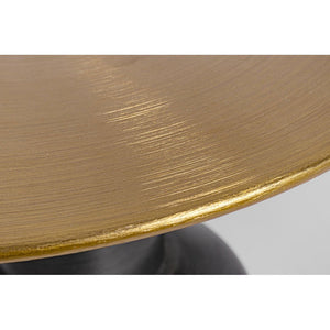 Tavolino Acciaio Nero Industriale da Interni 45 cm - HARMONY