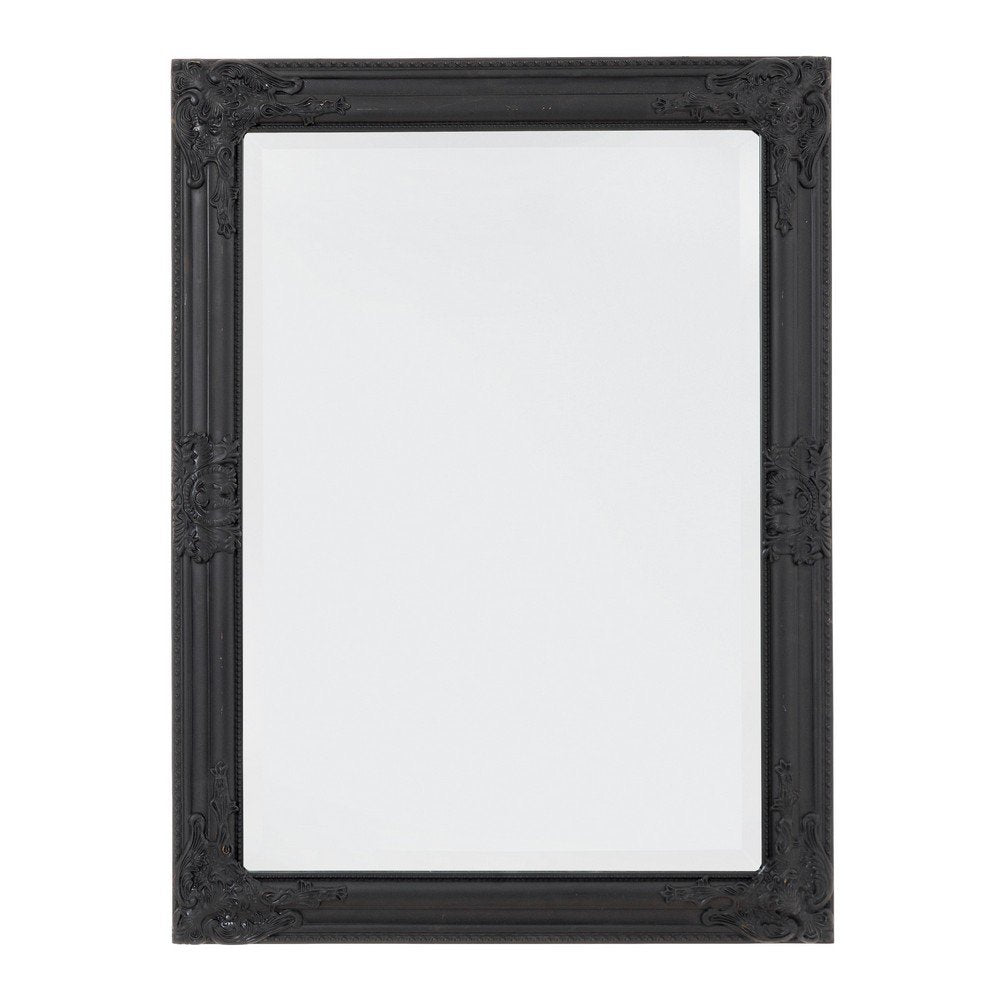 Specchio Nero Stile Classico da Interno 62x82 cm - HALL