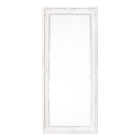 Specchio Legno Crema Stile Classico da Interno 80x180 - HALL