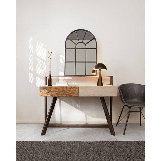 Specchio Acciaio Trasparente Industriale da Parete 58x86 - GREEN