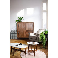 Specchio Acciaio Trasparente Industriale da Parete 58x86 - GREEN