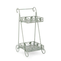 Set 4 Porta Fiori Metallo Verde Salvia da Interno - GIANNA