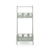 Set 4 Porta Fiori Metallo Verde Salvia da Interno - GIANNA