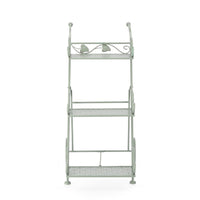 Set 4 Porta Fiori Metallo Verde Rustico da Esterno - GIANNA