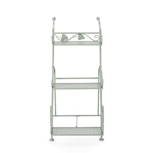 Set 4 Porta Fiori Metallo Verde Rustico da Esterno - GIANNA