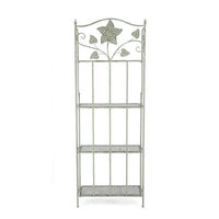 Scaffale 4 Piani Acciaio Verde Rustico da Interno - GIANNA