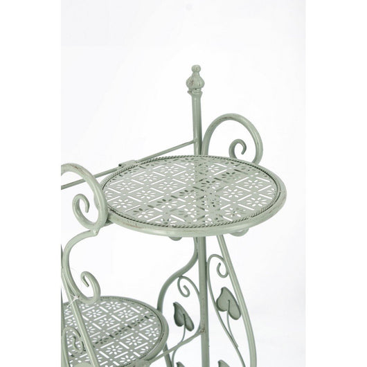 Set 3 Porta Fiori Metallo Verde Rustico da Interno - GIANNA