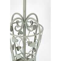 Appendiabiti Acciaio Verde Stile Rustico da Interno - GIANNA