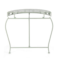 Set 2 Consolle in Acciaio Verde Rustico da Interno - GIANNA