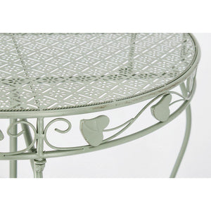 Set 2 Consolle in Acciaio Verde Rustico da Interno - GIANNA