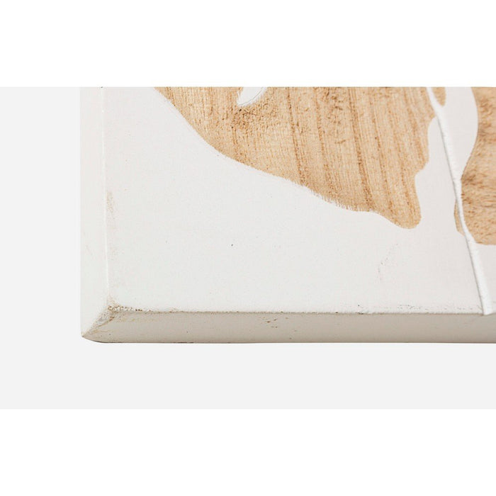 Specchio Legno Bianco Boho da Interno - FLORA