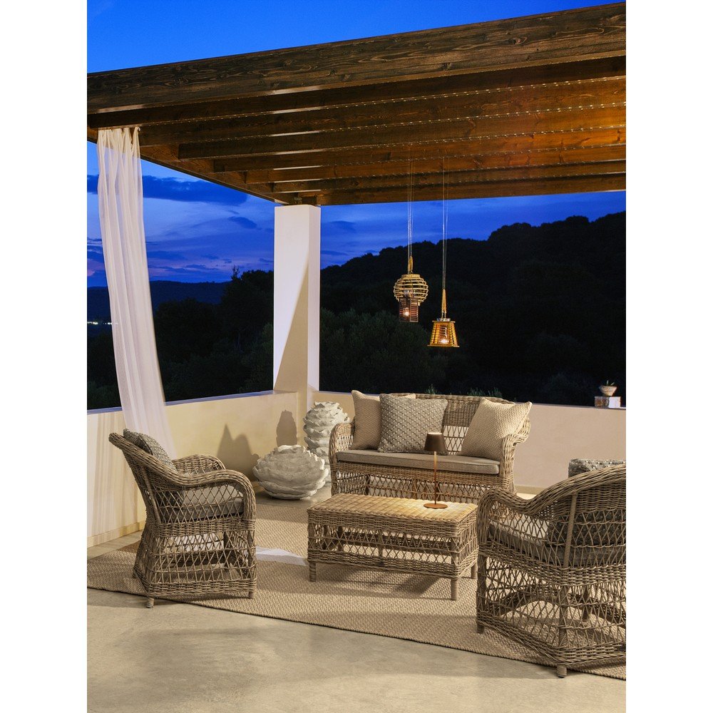 Porta Vaso Poliresina Bianca Moderno H39.5 da Interno - FELIX