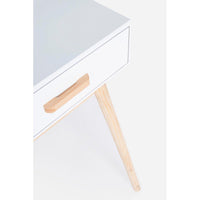 Consolle con Specchio Legno Bianco Moderna da Interno - EXCEPTIONAL