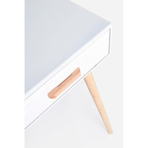 Consolle 2 Cassetti Legno Bianco Moderna da Interno - EXCEPTIONAL