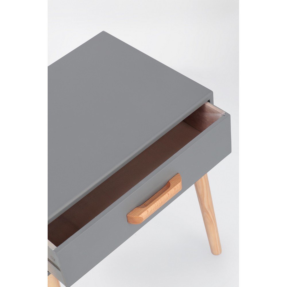 Mobiletto Legno Grigio Moderno da Interno - EXCEPTIONAL