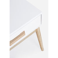 Mobiletto Legno Bianco Moderno da Interno - EXCEPTIONAL
