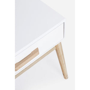 Mobiletto Legno Bianco Moderno da Interno - EXCEPTIONAL