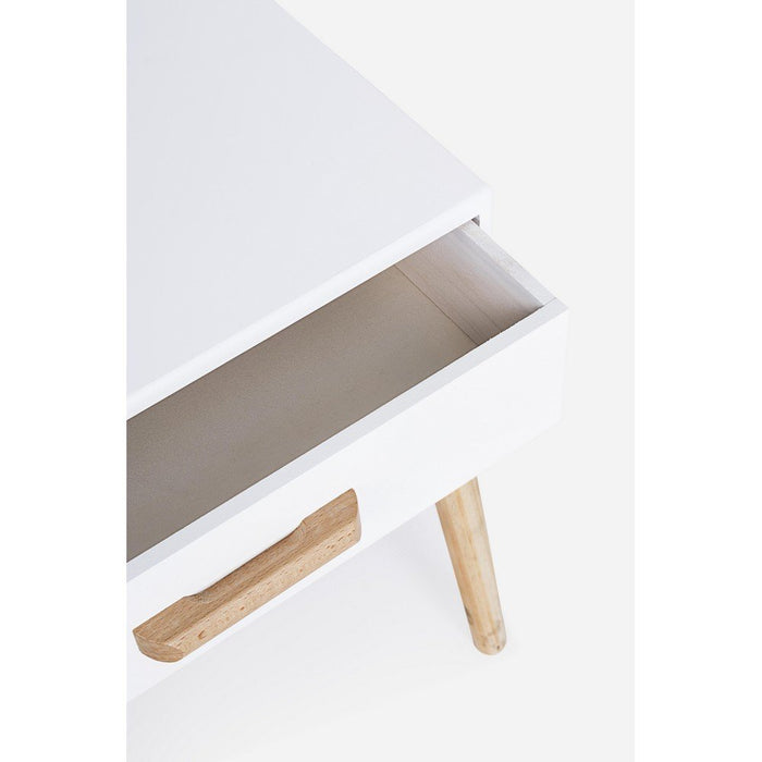 Mobiletto Legno Bianco Moderno da Interno - EXCEPTIONAL