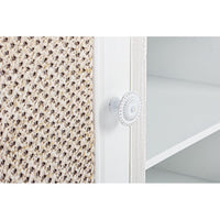 Credenza MDF Impiallacciato Bianca Moderna da Interno - EVERETT