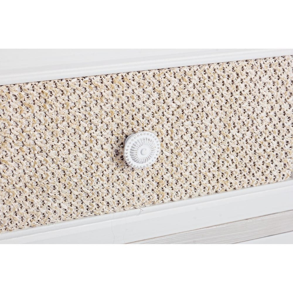 Cassettiera MDF Impiallacciato Bianca Moderna da Interno - EVERETT